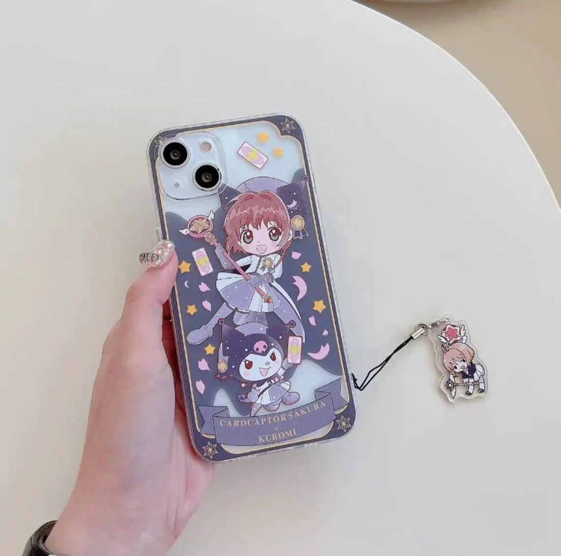Clean CardCaptorSakura X MM KU CN PN iPhone Case 6 7 8 PLUS SE2 XS XR X 11 12 13 14 15 16 Pro Promax 12mini 13mini KawaiiGiftLand