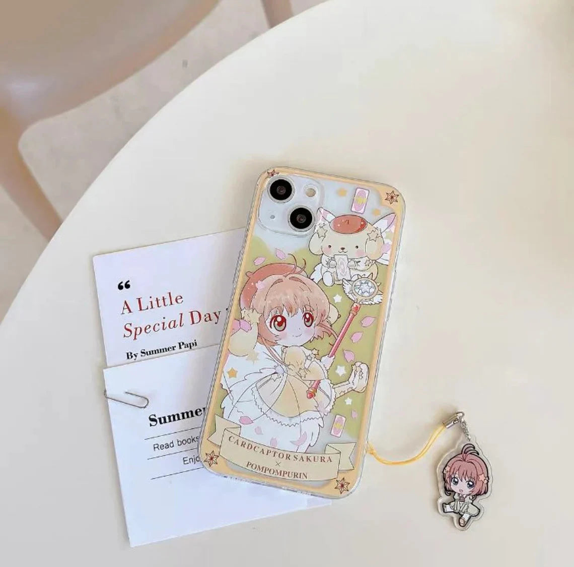 Clean CardCaptorSakura X MM KU CN PN iPhone Case 6 7 8 PLUS SE2 XS XR X 11 12 13 14 15 16 Pro Promax 12mini 13mini KawaiiGiftLand