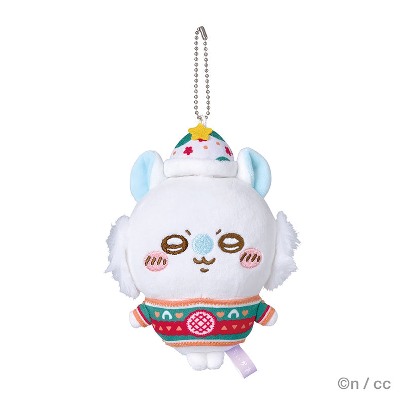 Japan ChiiKawa Christmas X Convenience Store Lottery | Prize A B C D E - ChiiKawa Hachiware Usagi Momonga Kurimanju Giant Plush Doll Cushion Keychain Plate Candle Crystal Ball Kawaii items Room Decoration KawaiiGiftLand