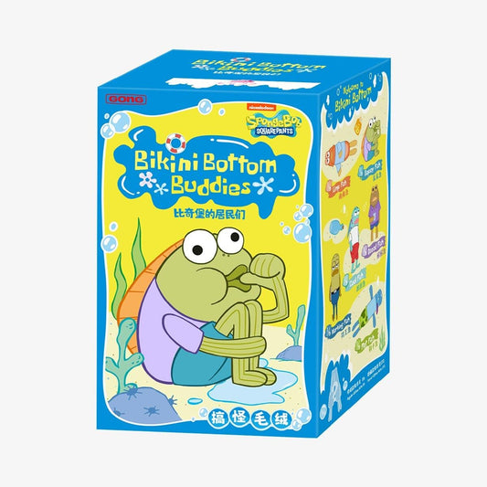 POP MART SpongeBob SquarePants Bikini Bottom Buddies Whimsical Plush blind box - single sealed box packaging