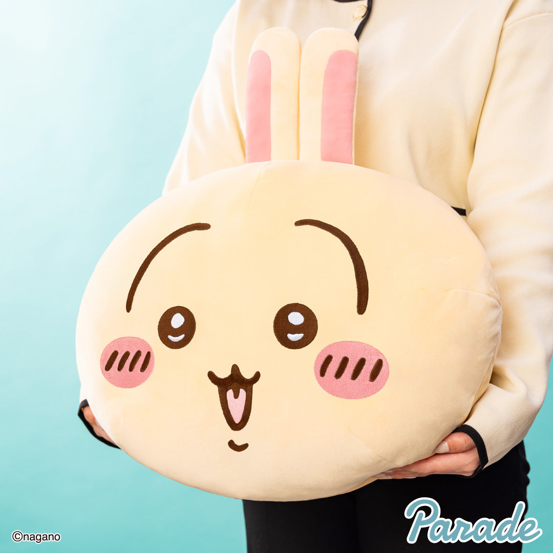 Chiikawa | ChiiKawa Hachiware Usagi Momonga Cute Icon Plush Doll Big Cushion | Phone Case | close up