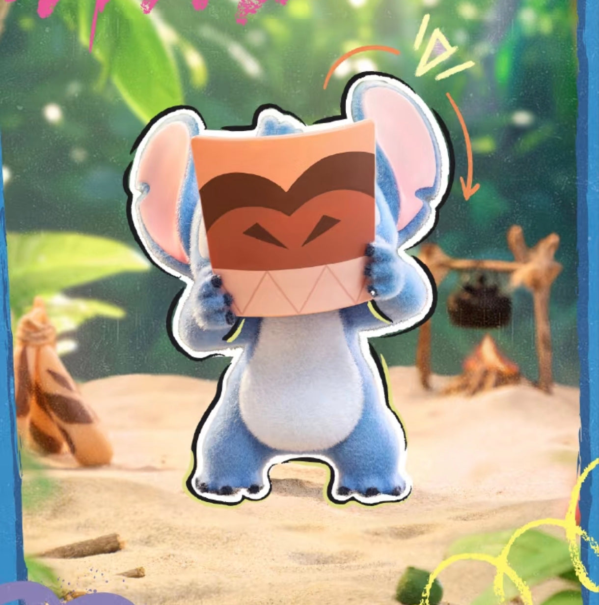 TOPTOY x "Hello, Stitch!" Series Blind Box Figures – Cute Figure Stand