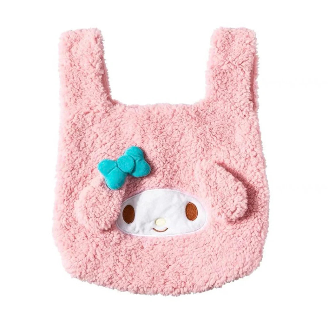 Sanrio My Melody Cinnamoroll Pompompurin Fluffy Handbag Tote Bag KawaiiGiftLand