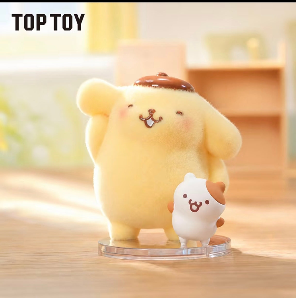 TOPTOY x Sanrio Pompompurin Floofy Daily Series Mystery Blind Box – Kawaii Collectible Figure & Desktop Decor