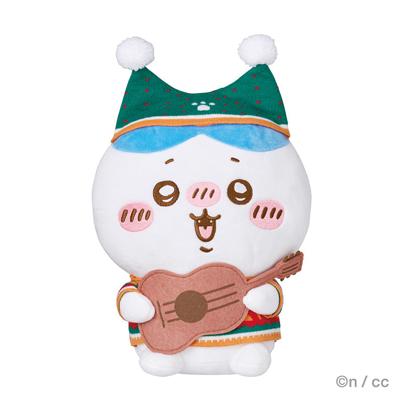 Japan ChiiKawa Christmas X Convenience Store Lottery | Prize A B C D E - ChiiKawa Hachiware Usagi Momonga Kurimanju Giant Plush Doll Cushion Keychain Plate Candle Crystal Ball Kawaii items Room Decoration KawaiiGiftLand