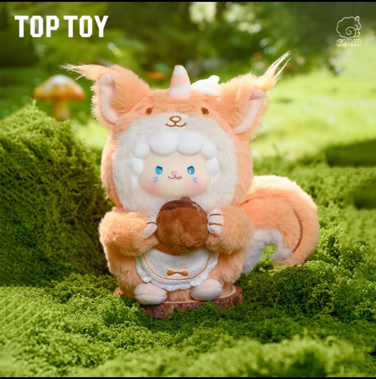 TOPTOY x Gyun: Big-Tailed Critter Crew Series Plush Pendant Blind Box