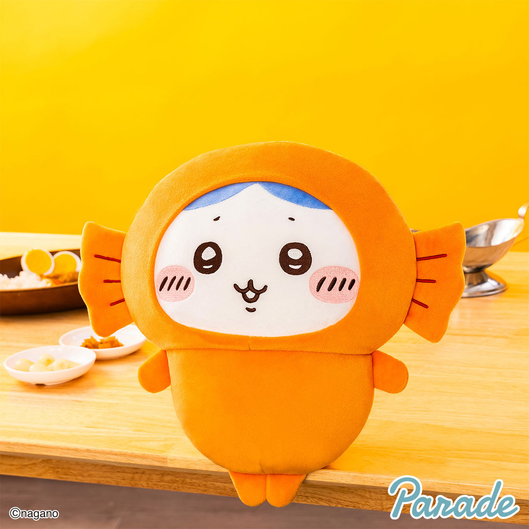 Chiikawa | ChiiKawa Hachiware Usagi in Curry Side Dishes Cute Plush Doll | Phone Case | back view