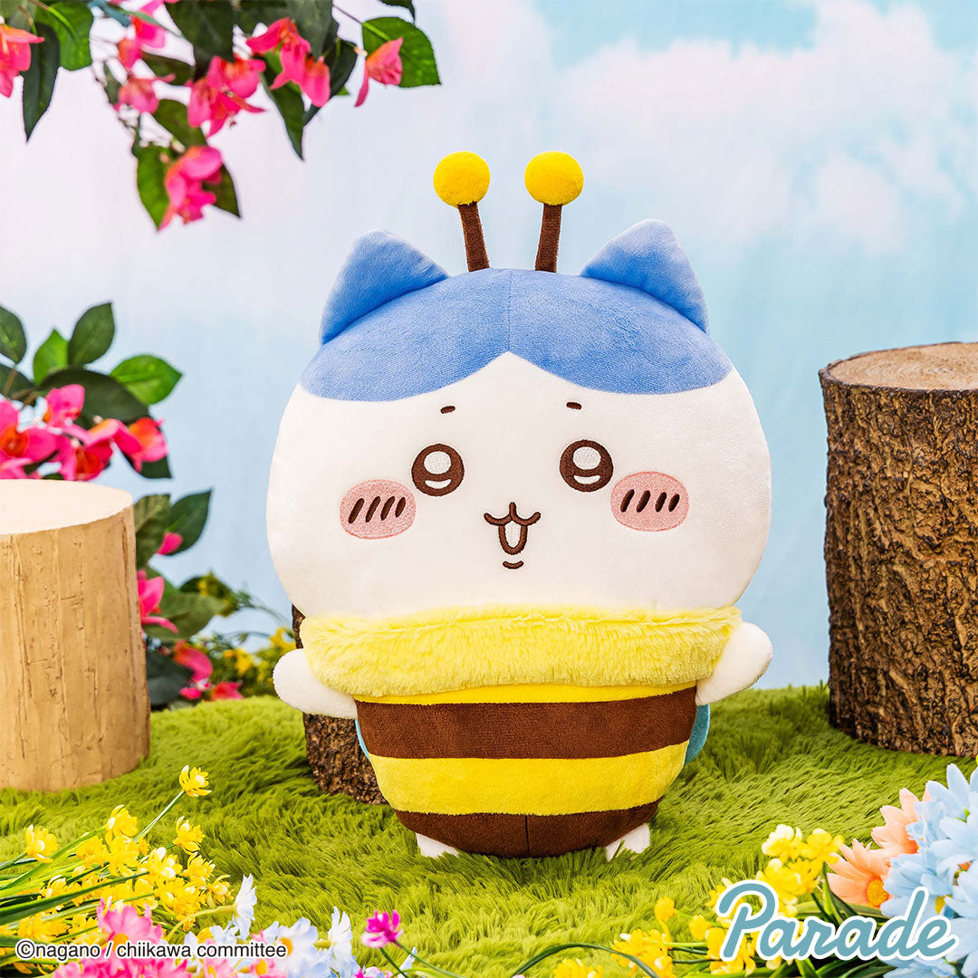 Japan ChiiKawa Bee Series | ChiiKawa Hachiware Usagi in Bee Costume Plush Doll Kawaii items Room Decoration doll KawaiiGiftLand