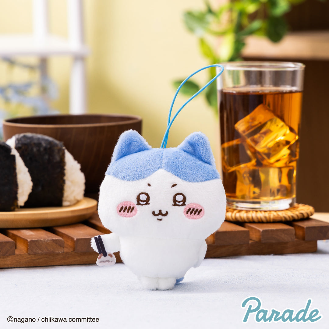 Japan ChiiKawa | Hachiware with Food Plush Doll Kawaii items Room Decoration doll KawaiiGiftLand