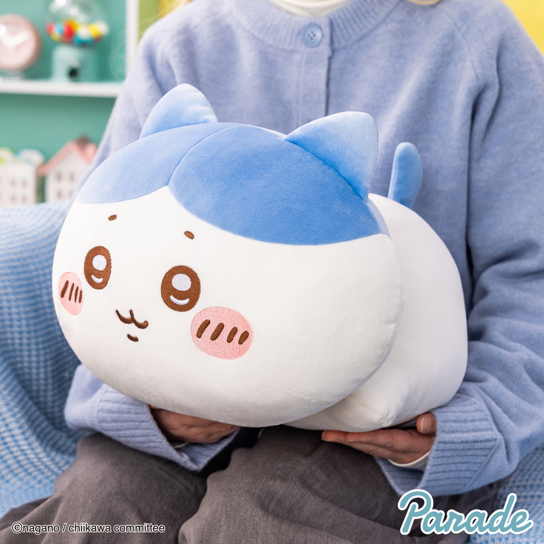 Japan ChiiKawa Cute Lay Down Series | ChiiKawa Hachiware Usagi Momonga Big 40cm Plush Lay Down Doll Kawaii items Room Decoration doll KawaiiGiftLand