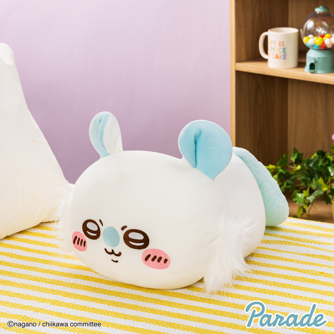 Japan ChiiKawa Cute Lay Down Series | ChiiKawa Hachiware Usagi Momonga Big 40cm Plush Lay Down Doll Kawaii items Room Decoration doll KawaiiGiftLand