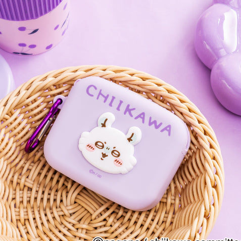 Japan ChiiKawa | ChiiKawa Hachiware Usagi Momonga Kurimanju Rakko Shisa Crab Earphone Soft Plastic Case Purse Keychain Kawaii items Room Decoration KawaiiGiftLand
