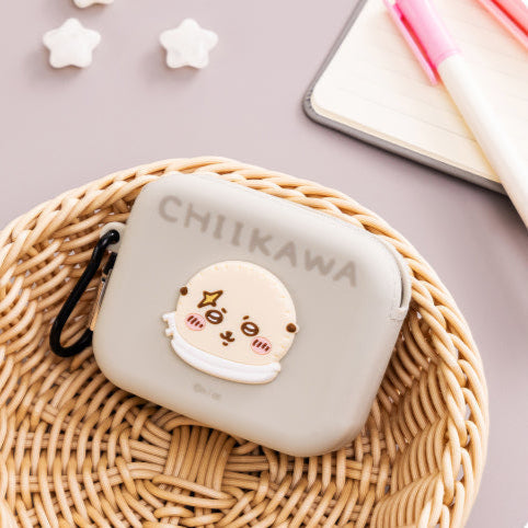 Japan ChiiKawa | ChiiKawa Hachiware Usagi Momonga Kurimanju Rakko Shisa Crab Earphone Soft Plastic Case Purse Keychain Kawaii items Room Decoration KawaiiGiftLand