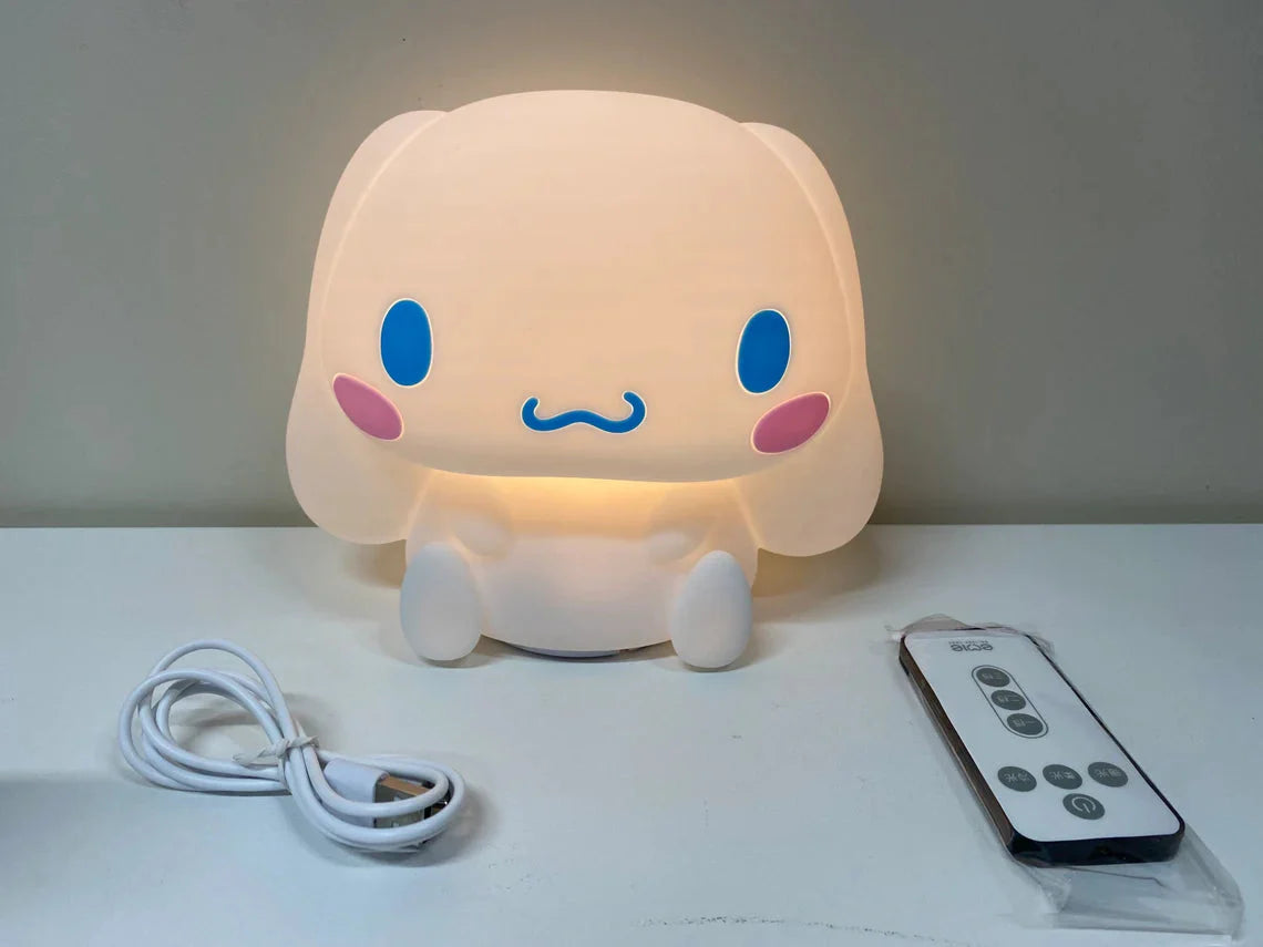 Sanrio Big Cinnamoroll Soft Night Light with LED Light KawaiiGiftLand