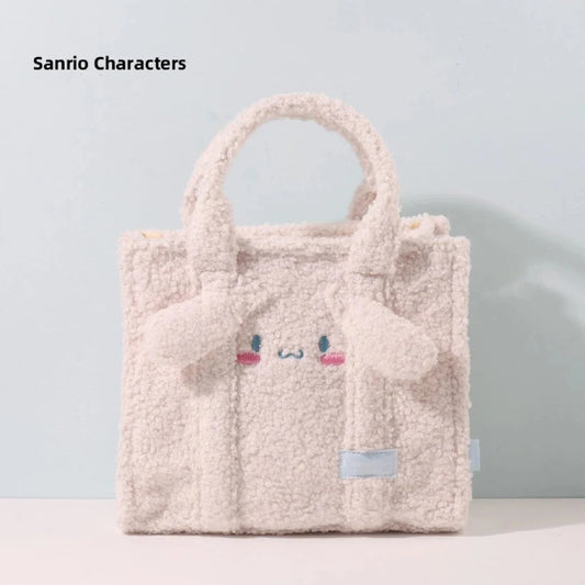 Sanrio Cinnamoroll Big Fluffy Tote Bag KawaiiGiftLand