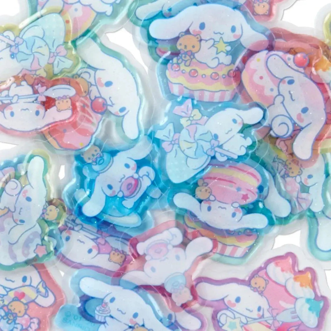 Japan Sanrio Set of 26 Cinnamoroll Sweets Cakes Cafe Stickers