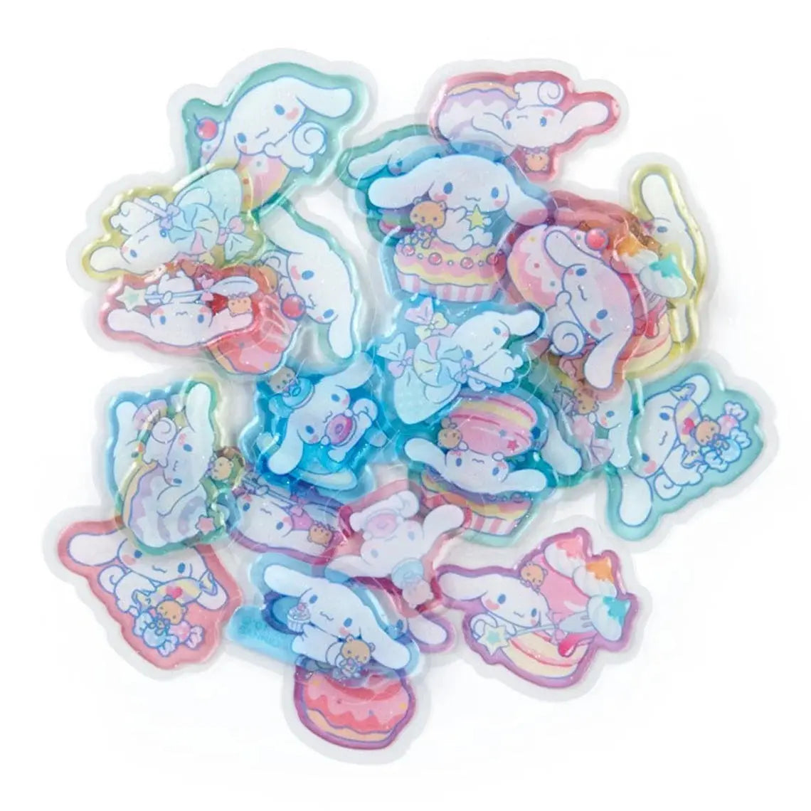 Japan Sanrio Set of 26 Cinnamoroll Sweets Cakes Cafe Stickers