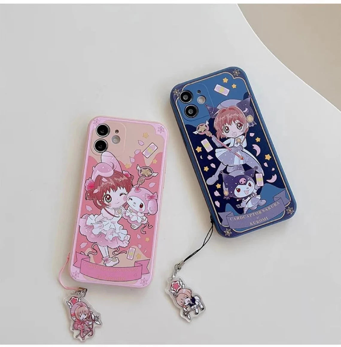 Colour CardCaptorSakura with MM KU CN PN iPhone Case 6 7 8 PLUS SE2 XS XR X 11 12 13 14 15 16 Pro Promax 12mini 13mini KawaiiGiftLand
