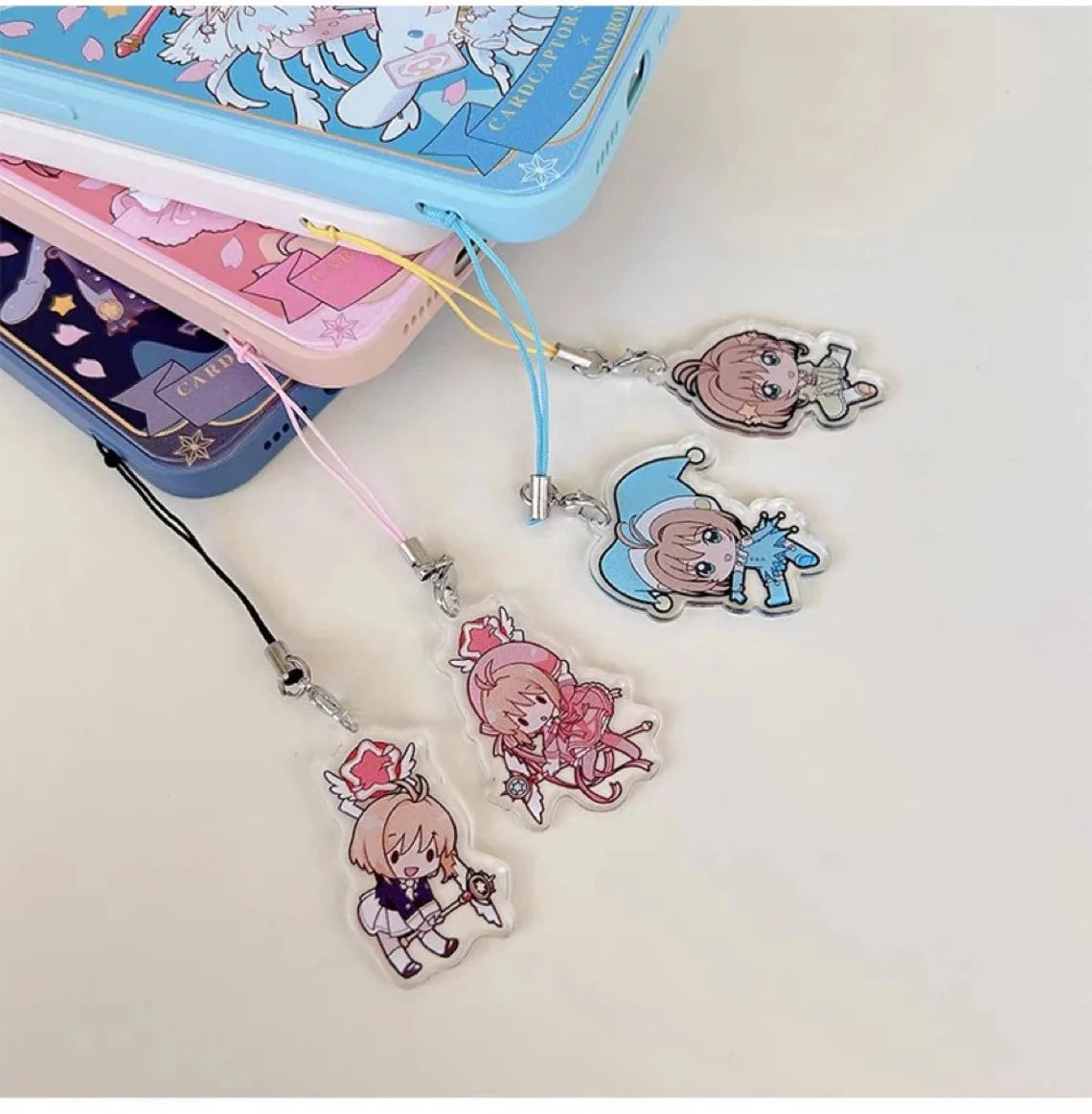 Colour CardCaptorSakura with MM KU CN PN iPhone Case 6 7 8 PLUS SE2 XS XR X 11 12 13 14 15 16 Pro Promax 12mini 13mini KawaiiGiftLand