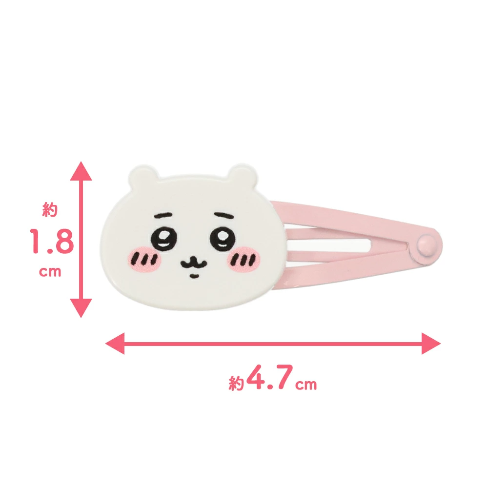 Japan ChiiKawa | ChiiKawa Hachiware Usagi Momonga Cute Icon Hair Clip Kawaii items Cute Hair Accessories KawaiiGiftLand