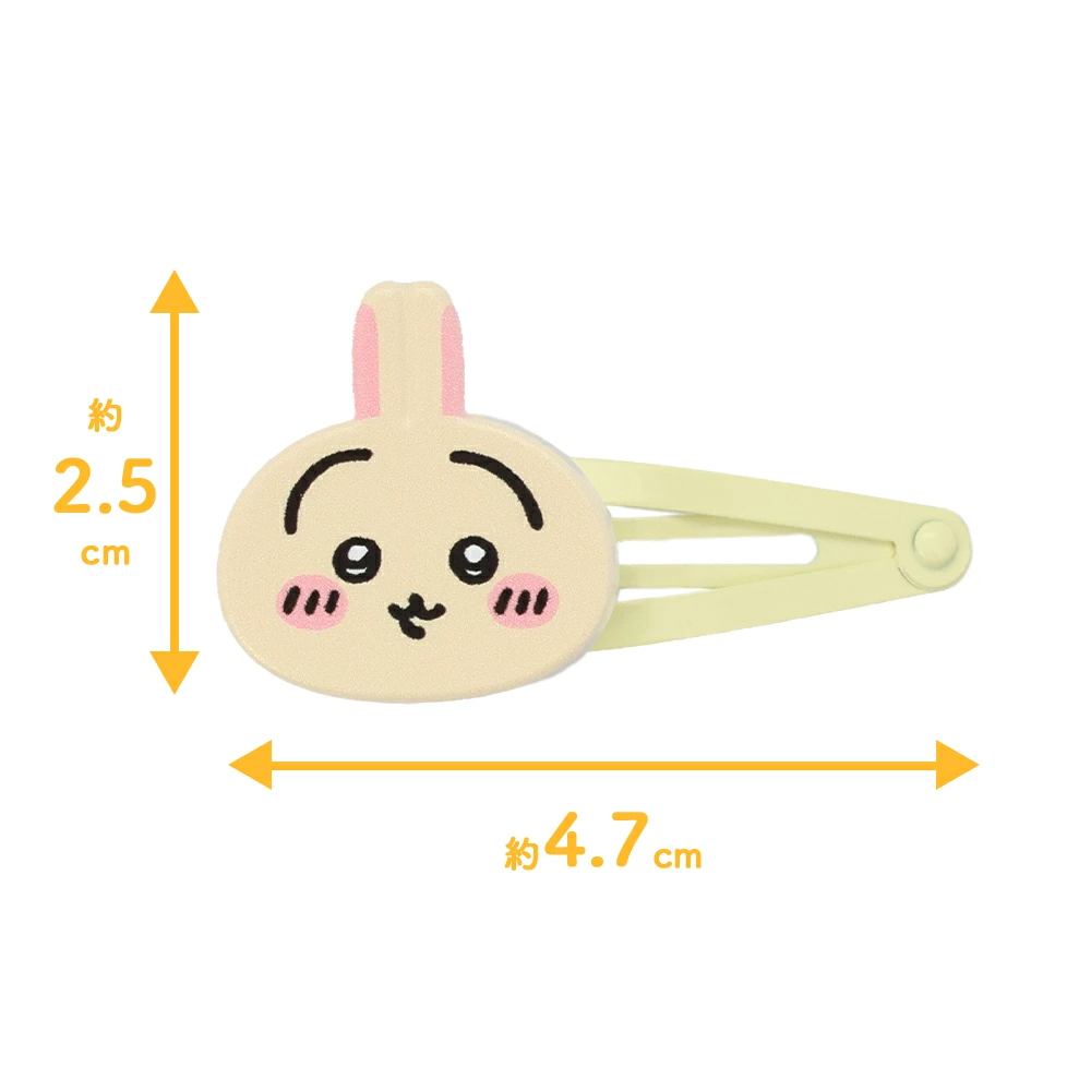 Japan ChiiKawa | ChiiKawa Hachiware Usagi Momonga Cute Icon Hair Clip Kawaii items Cute Hair Accessories KawaiiGiftLand