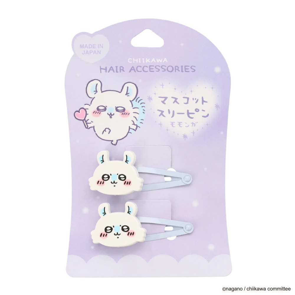 Japan ChiiKawa | ChiiKawa Hachiware Usagi Momonga Cute Icon Hair Clip Kawaii items Cute Hair Accessories KawaiiGiftLand
