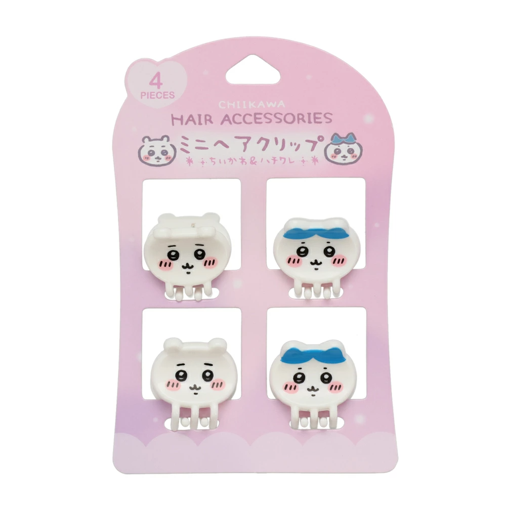 Japan ChiiKawa | ChiiKawa Hachiware Usagi Momonga Cute Small Icon Hair Clip Kawaii items Cute Hair Accessories KawaiiGiftLand