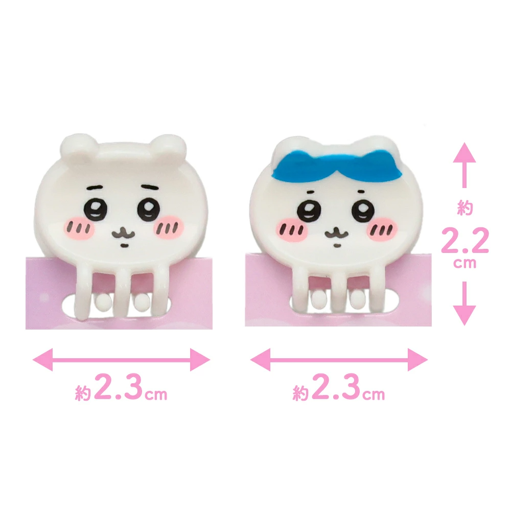 Japan ChiiKawa | ChiiKawa Hachiware Usagi Momonga Cute Small Icon Hair Clip Kawaii items Cute Hair Accessories KawaiiGiftLand