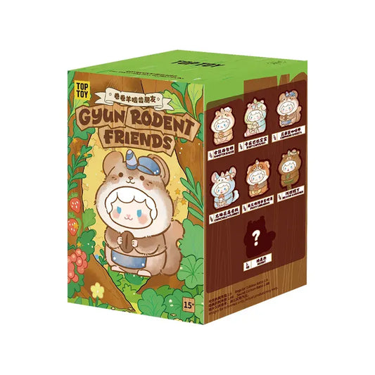 TOPTOY x Gyun: Big-Tailed Critter Crew Series Plush Pendant Blind Box