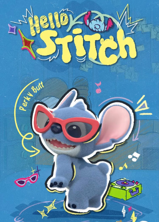 TOP TOY Hello Stitch Series Blind Box retail packaging and display case