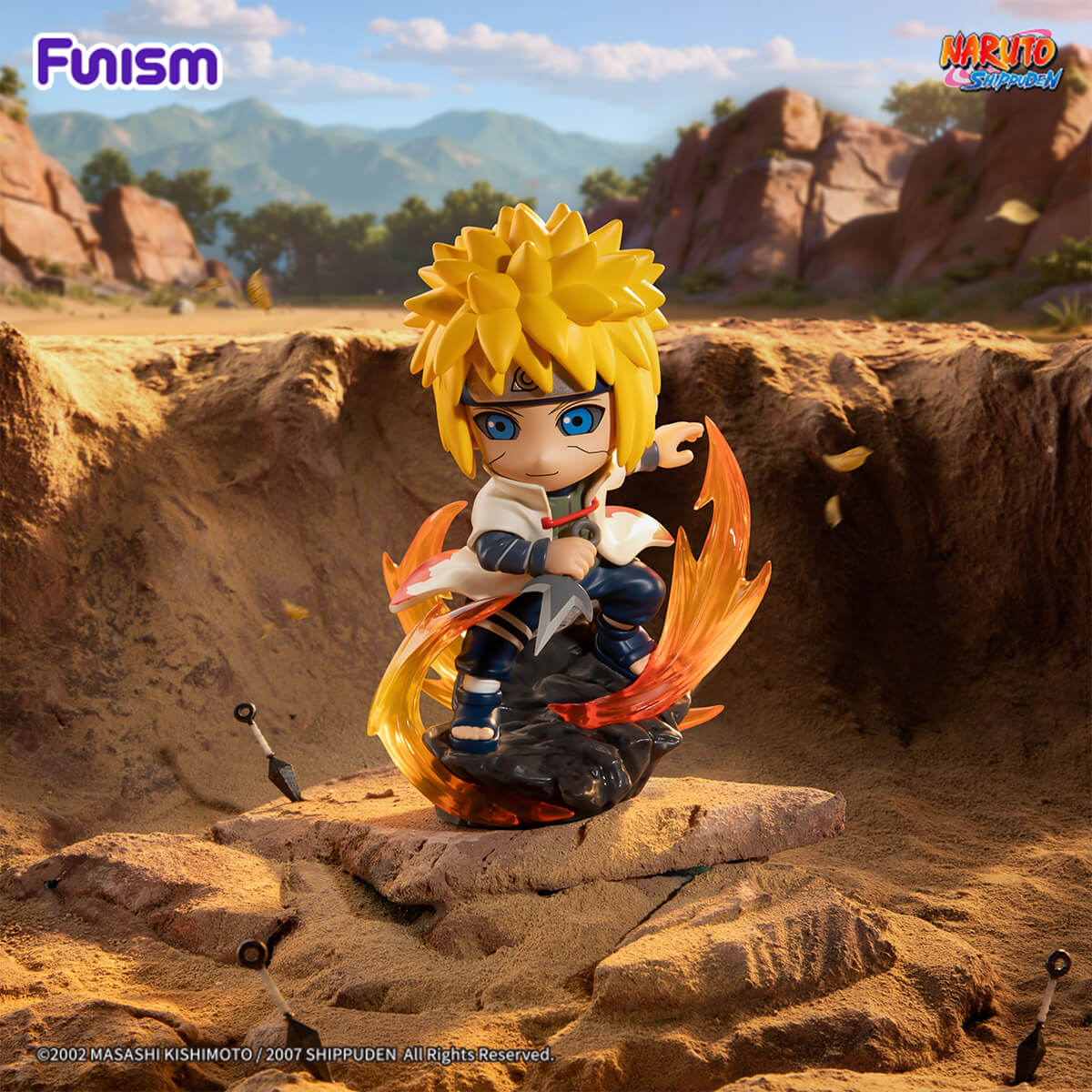 FUNISM Naruto Chronicles Great Ninja War Minato Namikaze figure