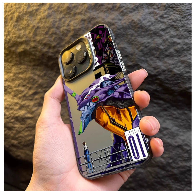 Japanese Anime Evangelion 01 Cases |  iPhone Case PLUS SE2 11 12 13 14 15 16e 16 17 17e Pro Promax 12mini 13mini