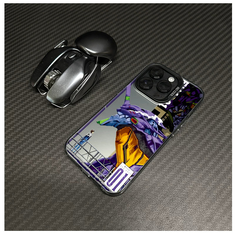 Japanese Anime Evangelion 01 Cases |  iPhone Case PLUS SE2 11 12 13 14 15 16e 16 17 17e Pro Promax 12mini 13mini