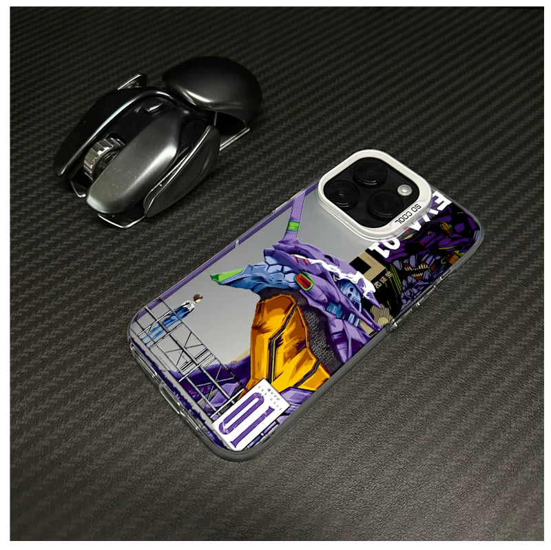 Japanese Anime Evangelion 01 Cases |  iPhone Case PLUS SE2 11 12 13 14 15 16e 16 17 17e Pro Promax 12mini 13mini
