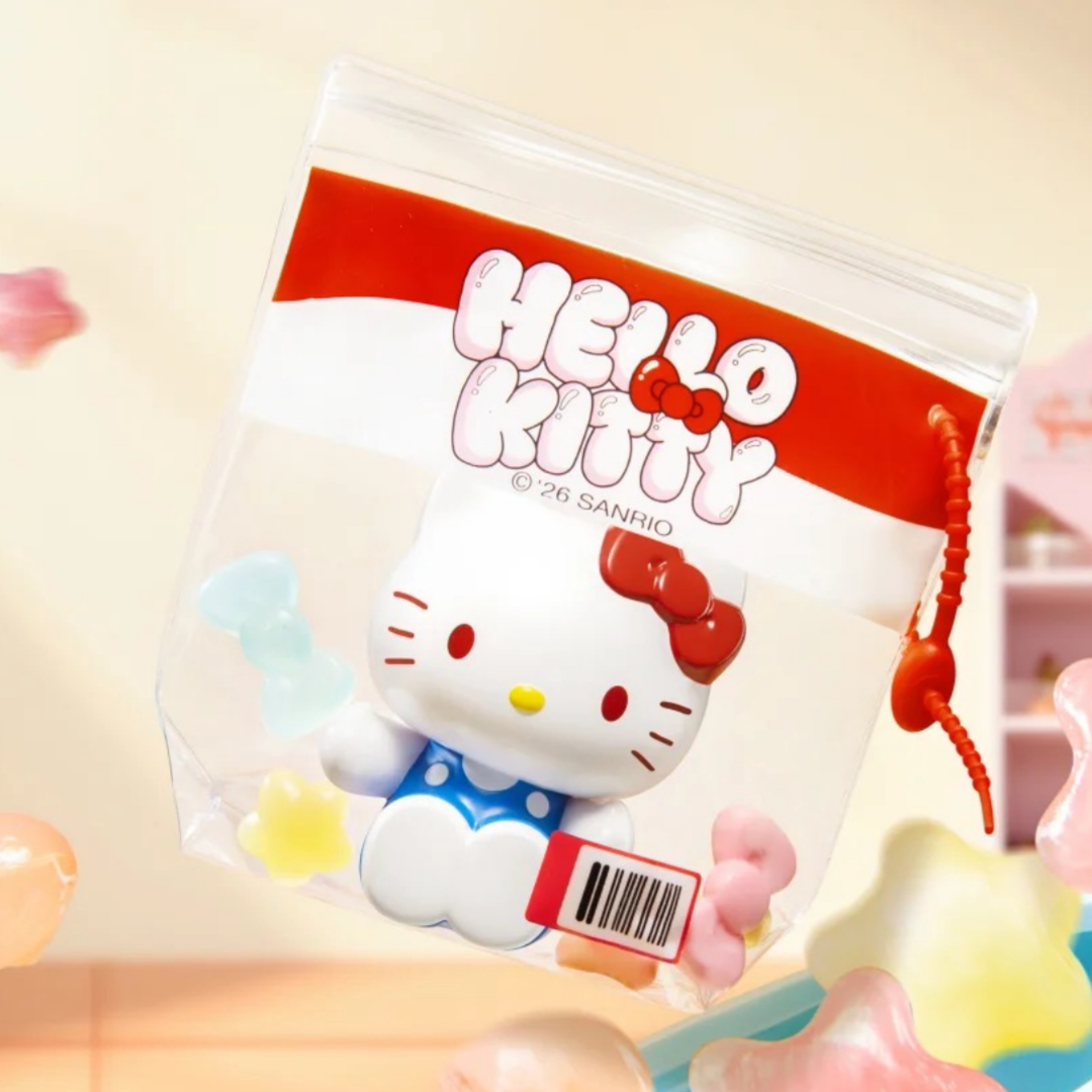 MINISO Hello Kitty Little Diner Cute Candy secret figure promo photo