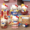 MINISO Hello Kitty Little Diner Collection Blind Box Figure - Sanrio Surprise Vinyl Toy 6+1 Designs