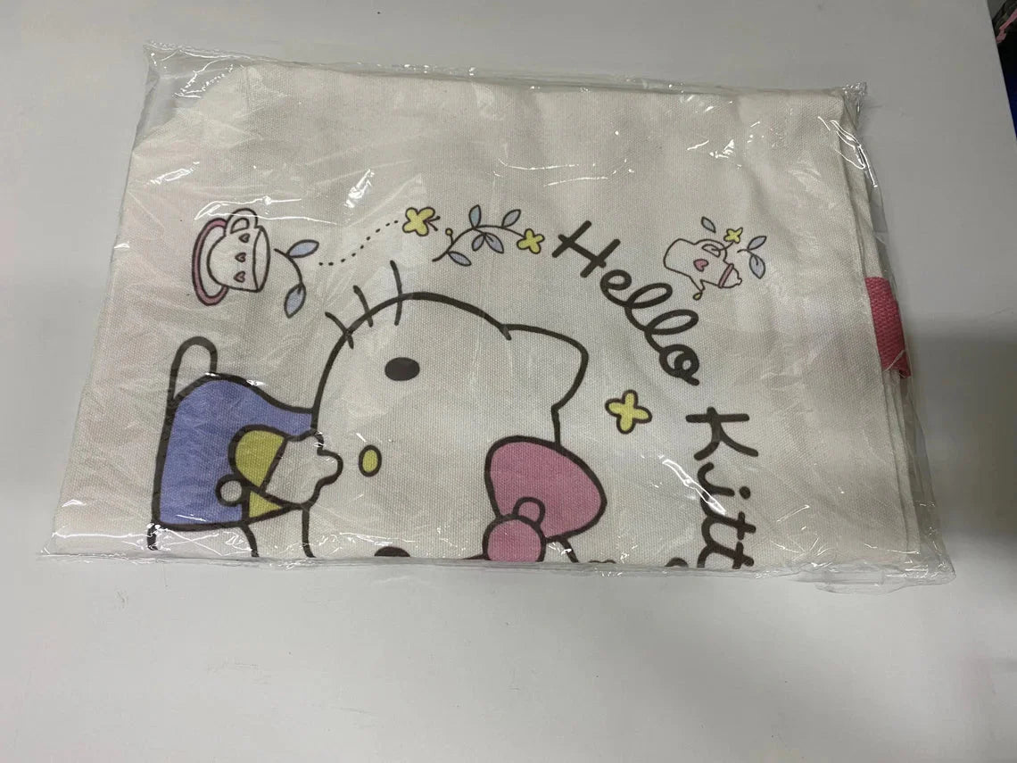 Sanrio Hello Kitty Tote Bag with Zipper KawaiiGiftLand