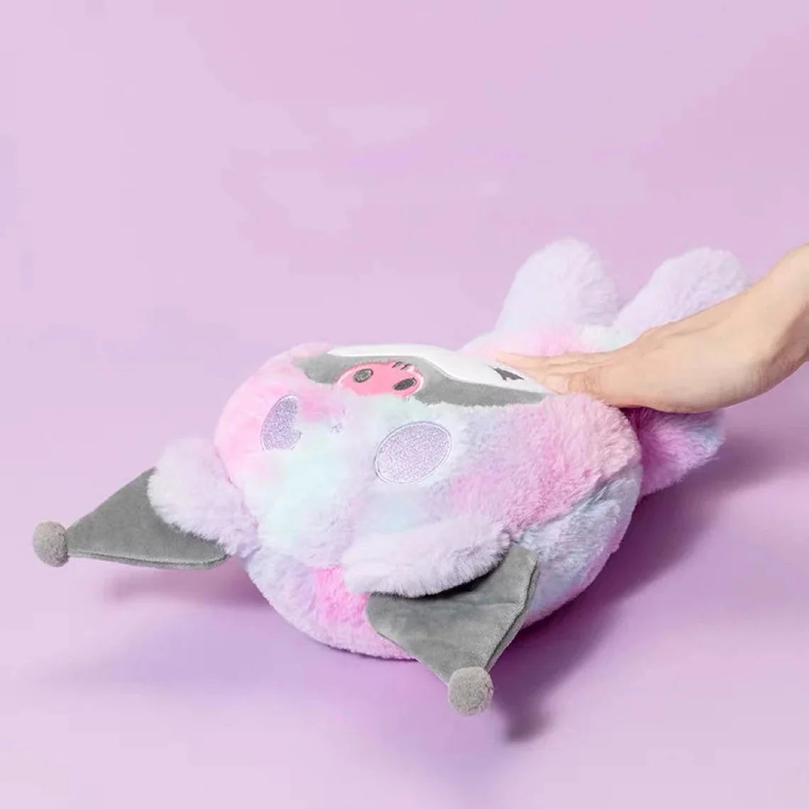 Sanrio Rainbow Panda | Hello Kitty Melody Kuromi Cinnamoroll - 22cm Plush Doll KawaiiGiftLand