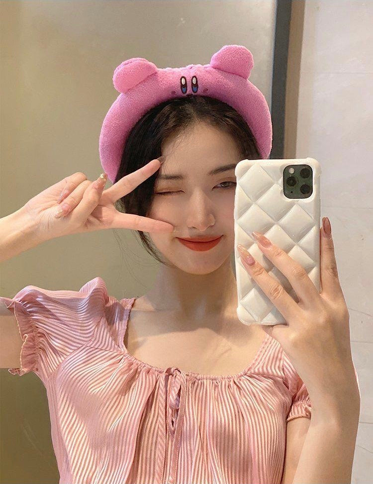 Starkabi Kirby Poyo Headband and Hair Accessory Outfits KawaiiGiftLand