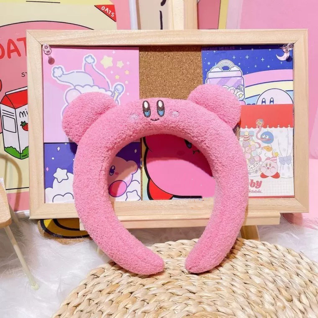 Starkabi Kirby Poyo Headband and Hair Accessory Outfits KawaiiGiftLand