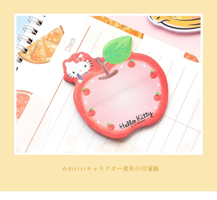 Sanrio Japan Mini Memo Pad Part 5 | Hello Kitty My Melody Kuromi Cinnamoroll Pompompurin Pochacco Hangyodon Tuxedosam - 30Sheets KawaiiGiftLand