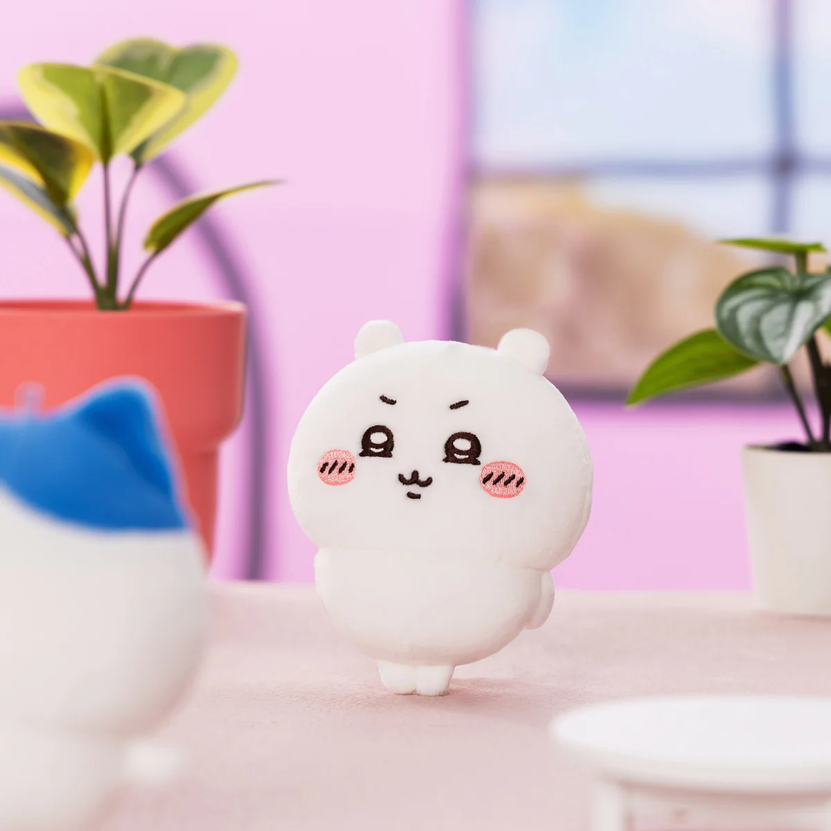 Japan ChiiKawa | ChiiKawa Moon Face Usagi Bling Eye Plush Doll Keychain Kawaii items Room Decoration doll KawaiiGiftLand