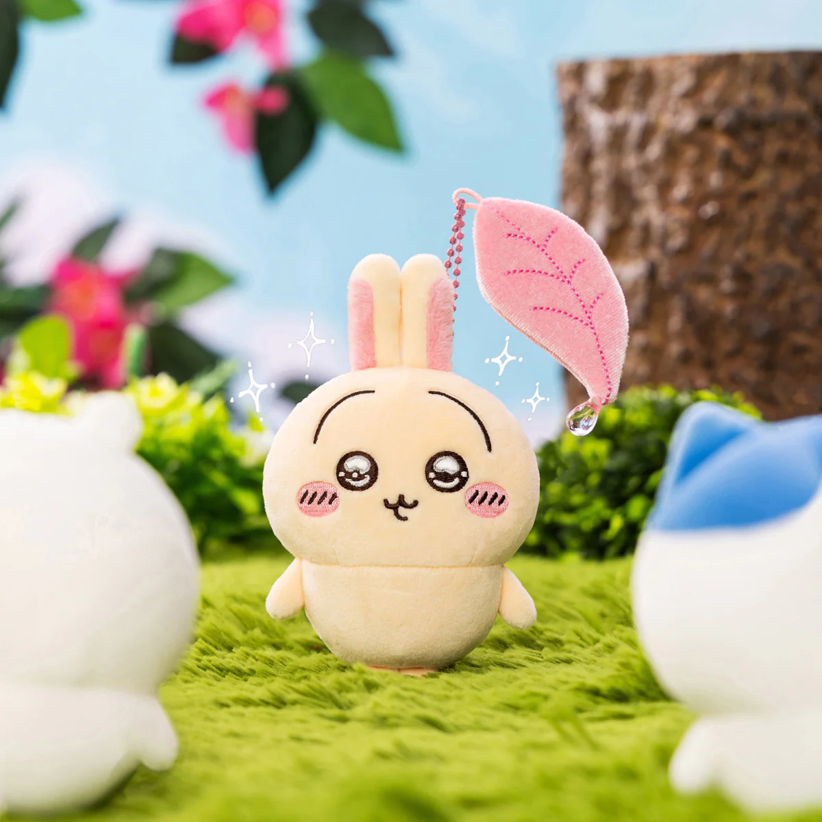 Japan ChiiKawa | ChiiKawa Moon Face Usagi Bling Eye Plush Doll Keychain Kawaii items Room Decoration doll KawaiiGiftLand