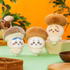Japan ChiiKawa Autumn 2025 Series | ChiiKawa Hachiware Usagi in Mushroom Costume - Plush Doll Keychain Kawaii items Room Decoration doll