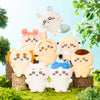 Japan ChiiKawa | ChiiKawa Hachiware Usagi Momonga Kurimanju Rakko Shisa Crab Cute Mini Poseable Plush Doll - Kawaii items Room Decoration Doll