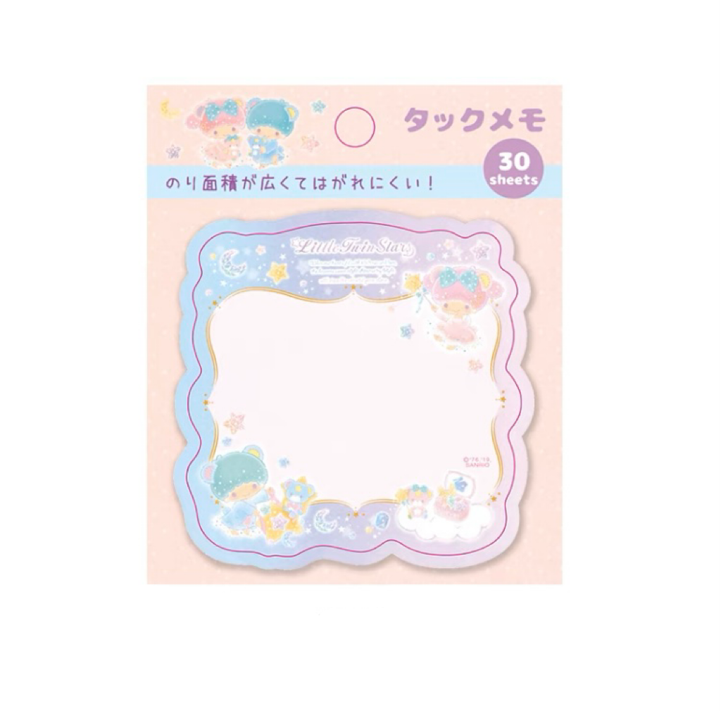 Sanrio Japan Mini Memo Pad Part 3 | Hello Kitty My Melody Kuromi Little Twin Stars Cinnamoroll Pompompurin Pochacco Keroppi Gudetama Tuxedosam - 30Sheets KawaiiGiftLand