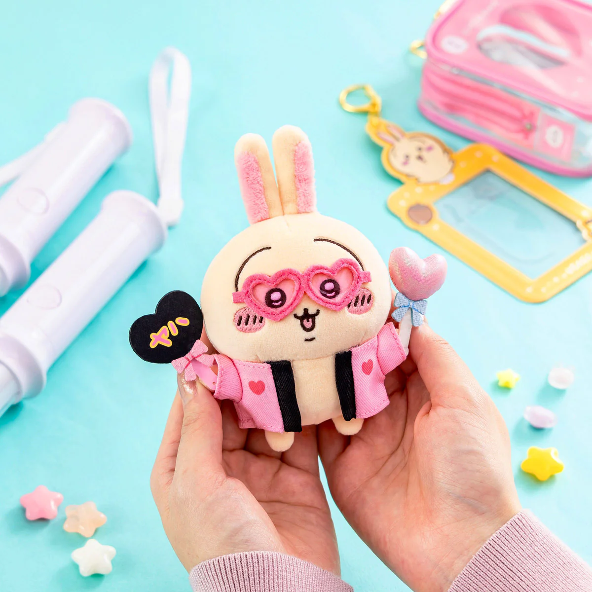 Japan ChiiKawa | Usagi Otakatsu Fan activities Series Plush Doll Keychain Kawaii items Room Decoration doll KawaiiGiftLand