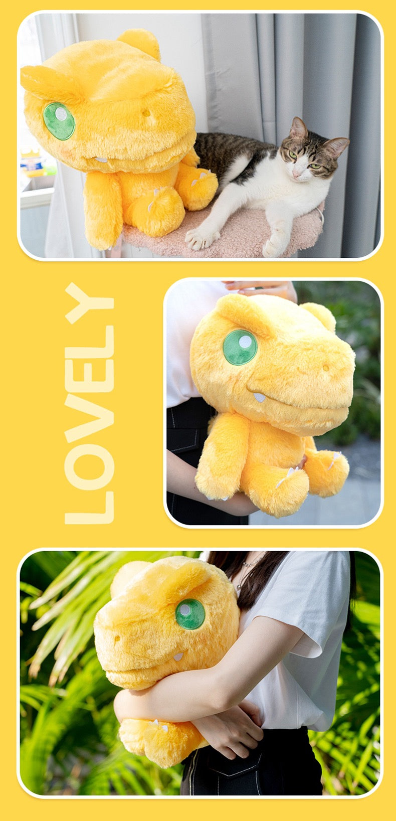 Digimon Adventure Digital Monster 27cm Agumon Big Plush Doll - Hands can move KawaiiGiftLand