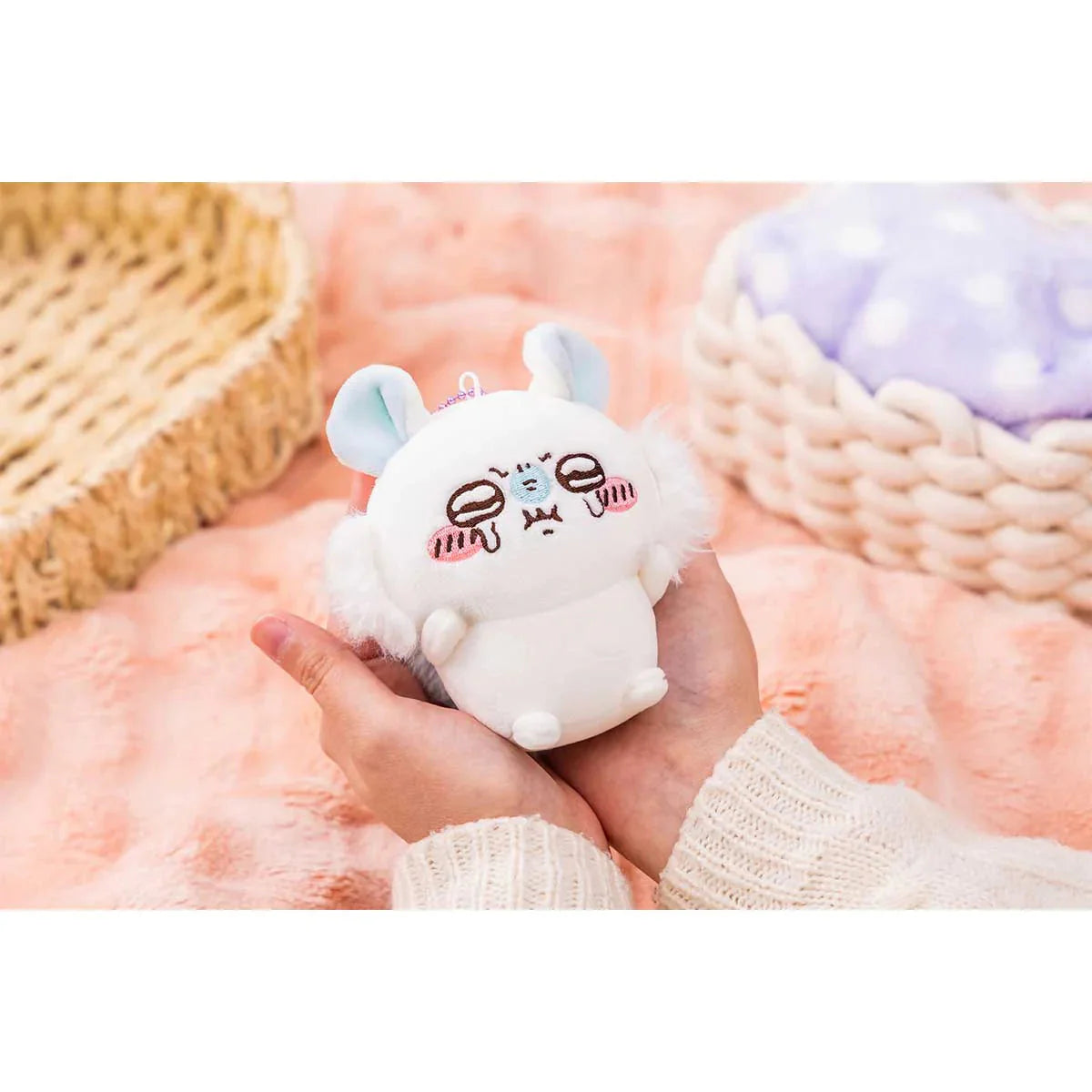 Japan ChiiKawa Crying series | ChiiKawa Hachiware Usagi Momonga Kurimanju Crying Plush Doll Keychain Kawaii items Room Decoration doll KawaiiGiftLand