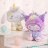 Sanrio Pastel Unicorn Party | Kuromi Cinnamoroll Plush Doll - 28cm Children Gift
